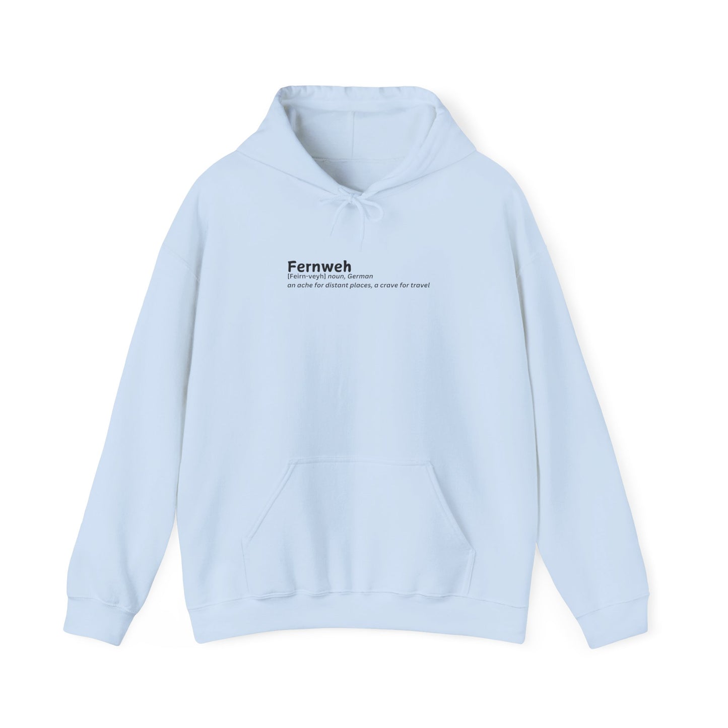 Fernweh Adventure Hoodie - Unisex Heavy Blend™ Sweatshirt for Travel Lovers