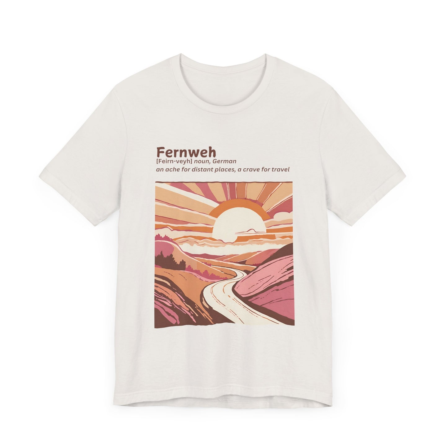 Fernweh - Road Trip Unisex Tee - Daydreaming of Music