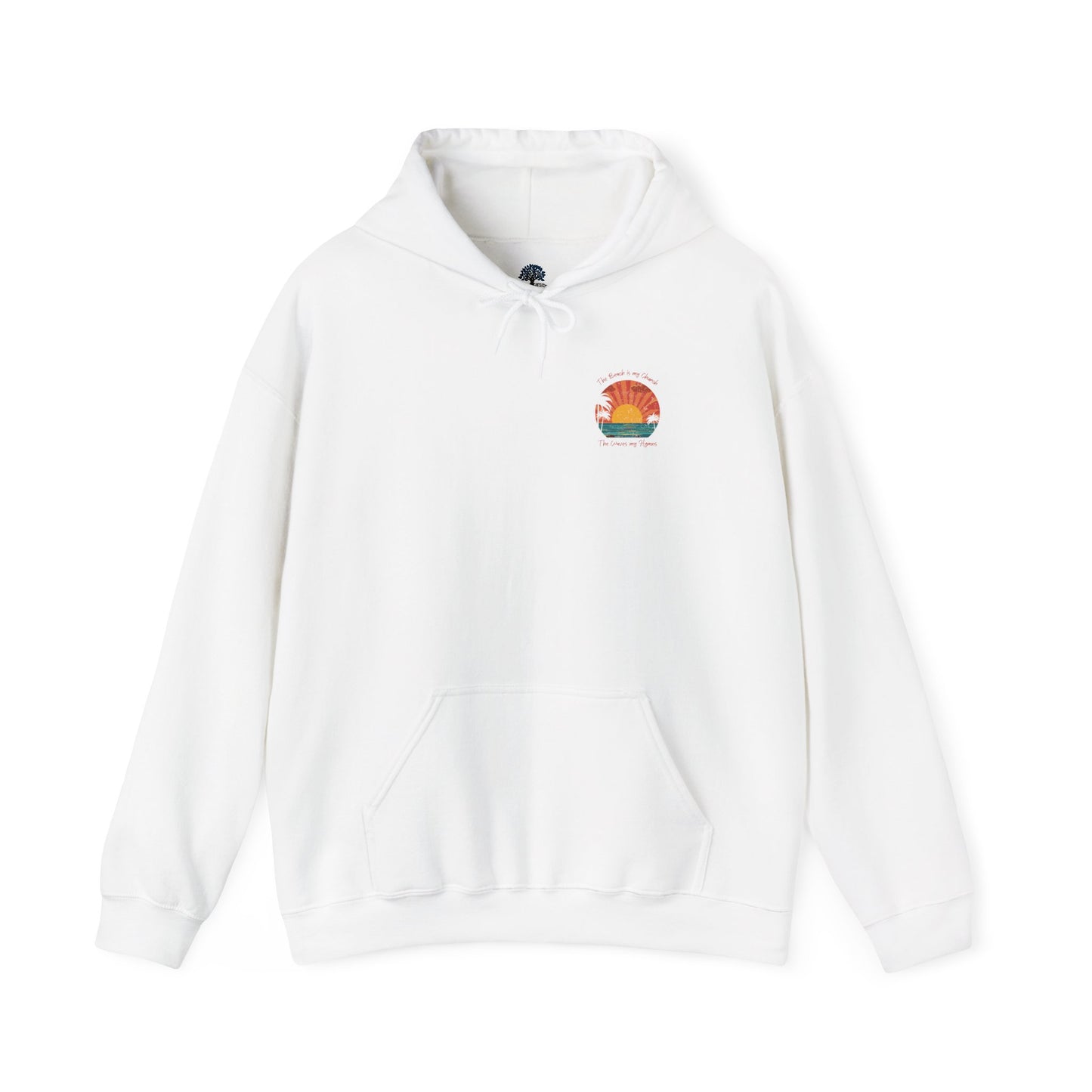 Sunset Vibes Unisex Heavy Blend™ Hooded Sweatshirt - Perfect for Beach Lovers