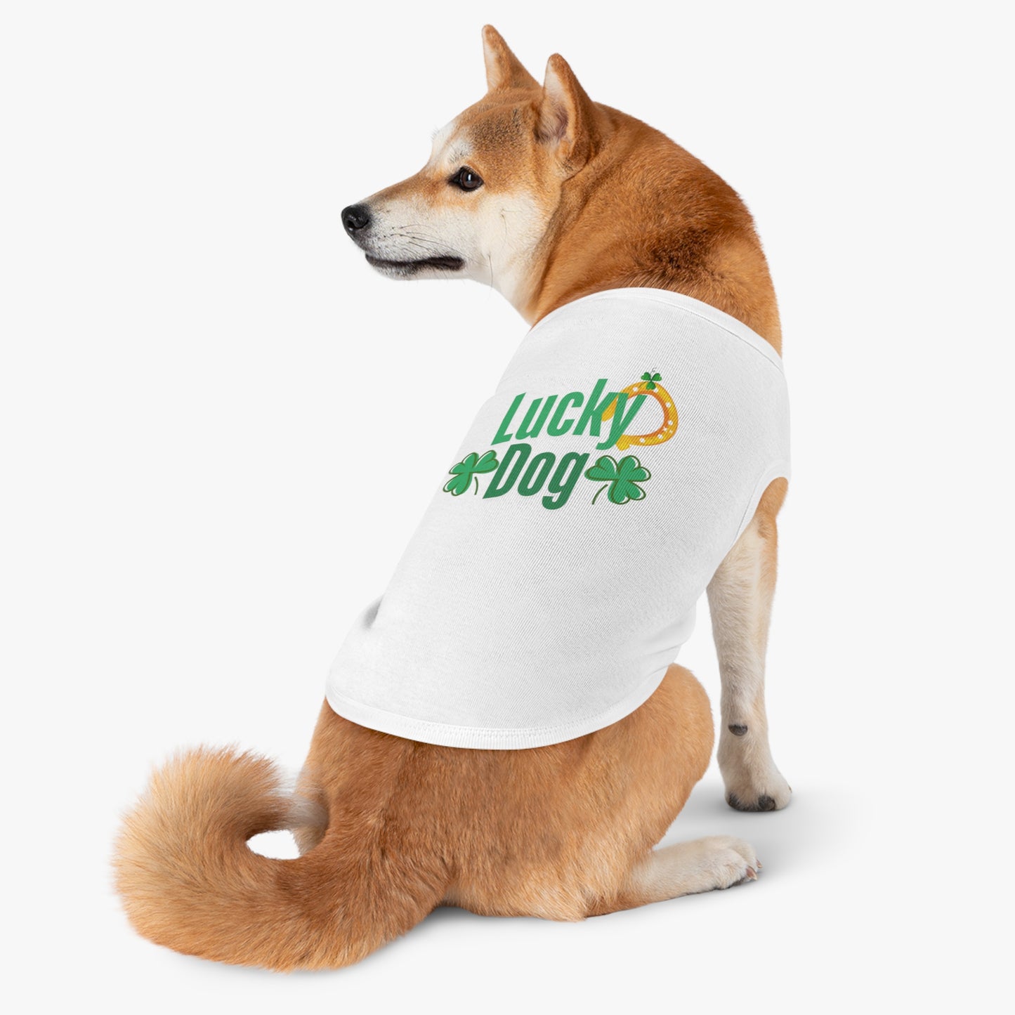 Dog Tank Top - Lucky Dog Shirt for Dogs