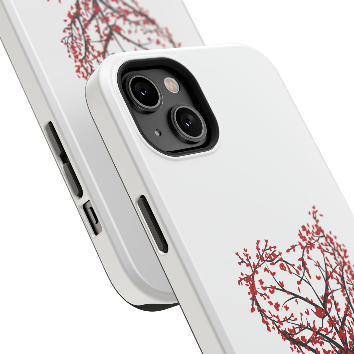 Grow Love Impact-Resistant Phone Case - Heart Tree Design
