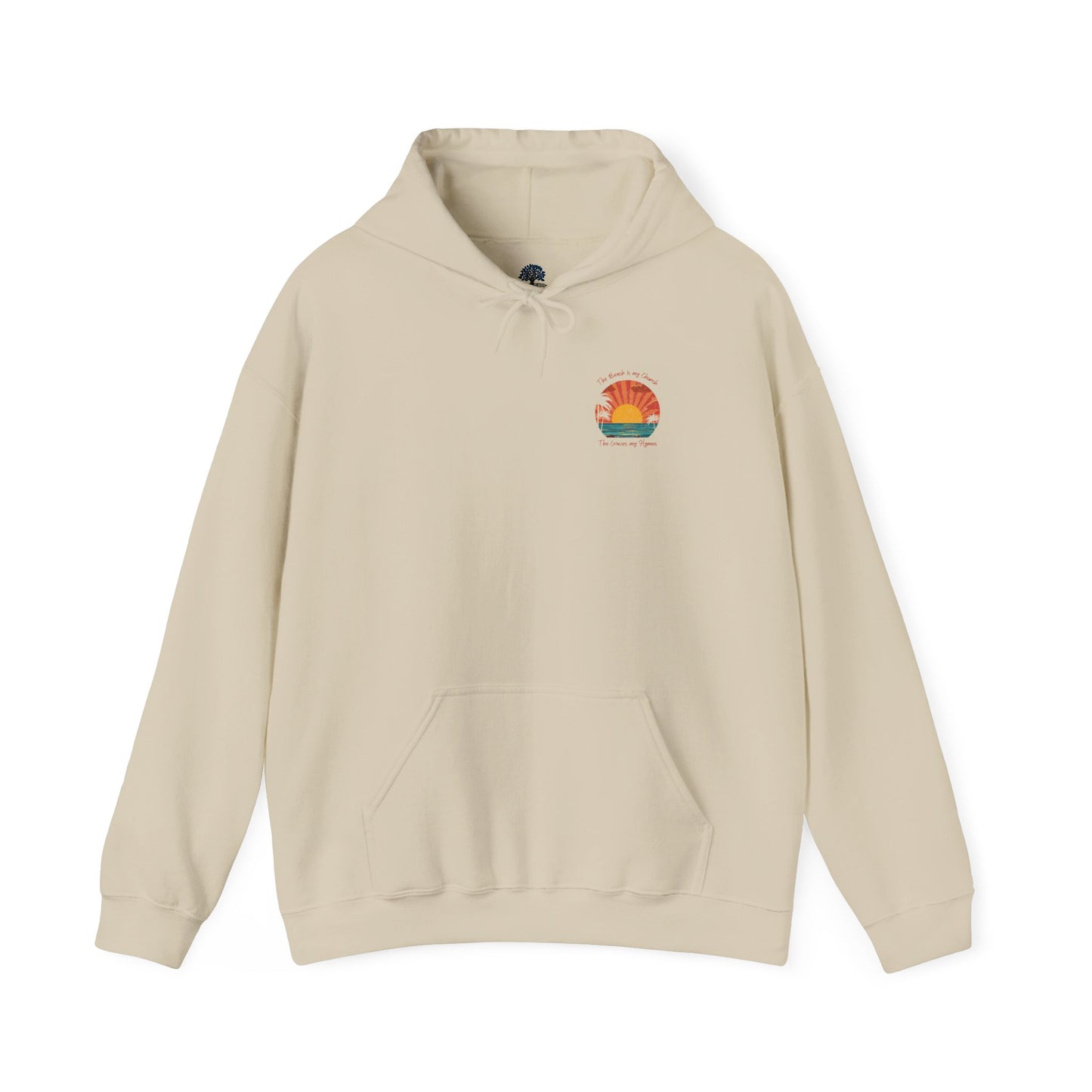 Sunset Vibes Unisex Heavy Blend™ Hooded Sweatshirt - Perfect for Beach Lovers