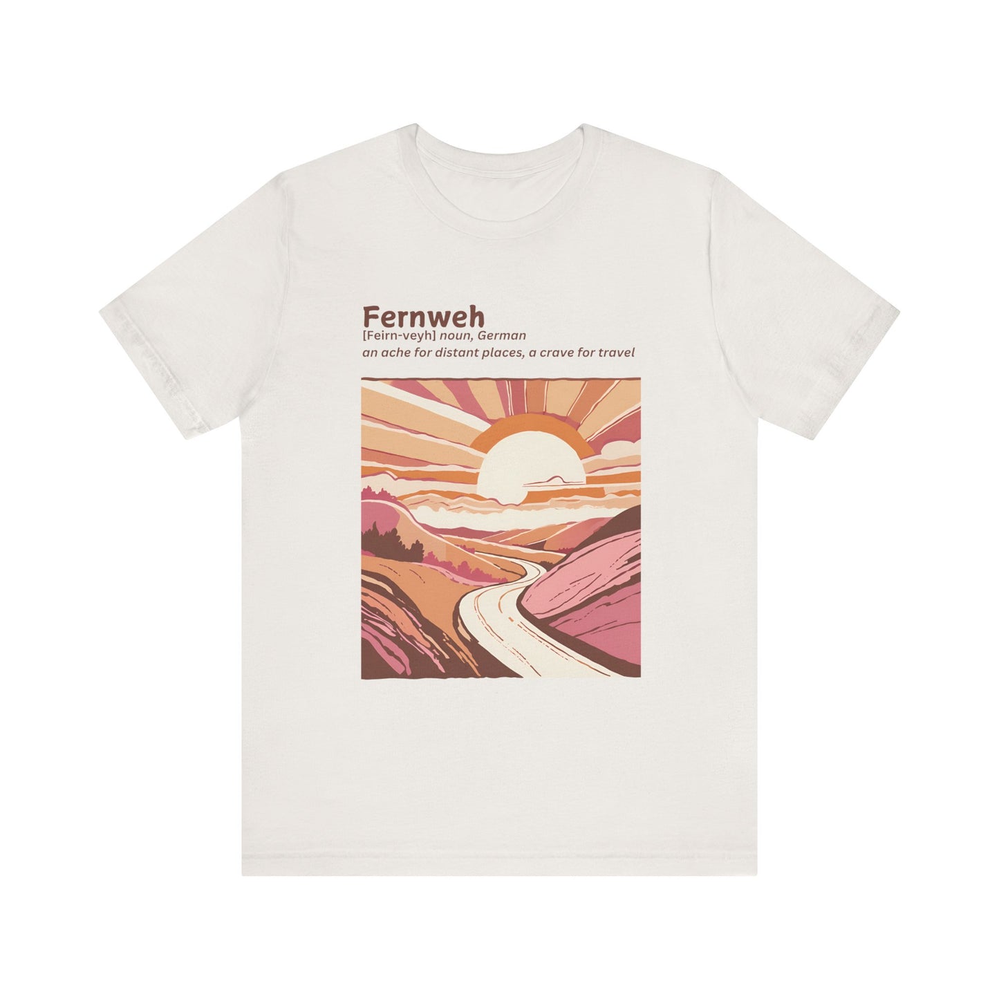 Fernweh - Road Trip Unisex Tee - Daydreaming of Music
