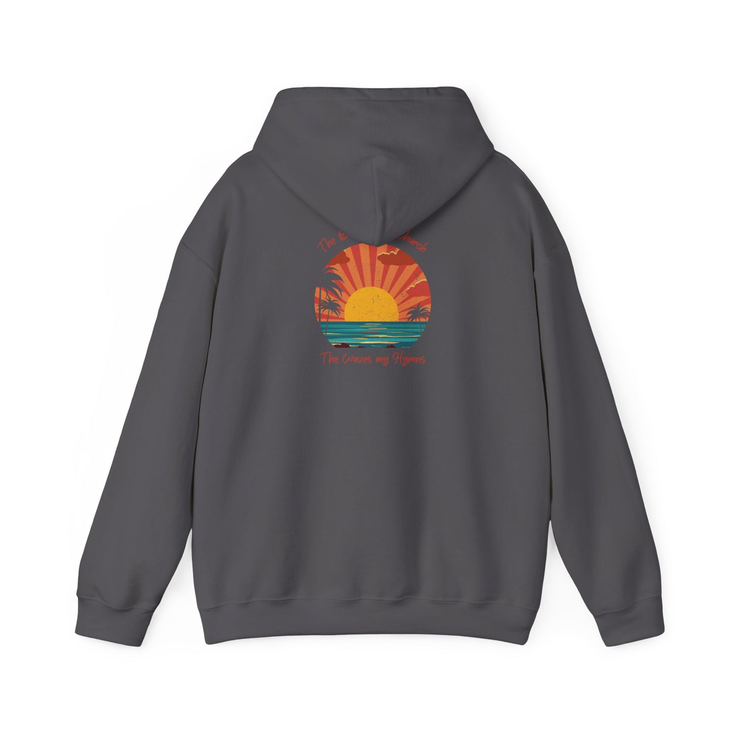 Sunset Vibes Unisex Heavy Blend™ Hooded Sweatshirt - Perfect for Beach Lovers