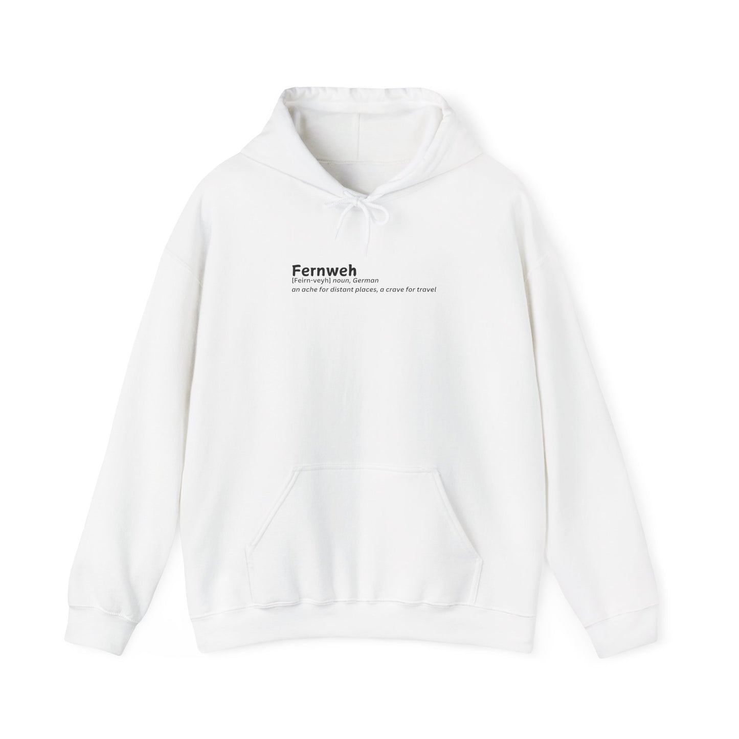 Fernweh Adventure Hoodie - Unisex Heavy Blend™ Sweatshirt for Travel Lovers