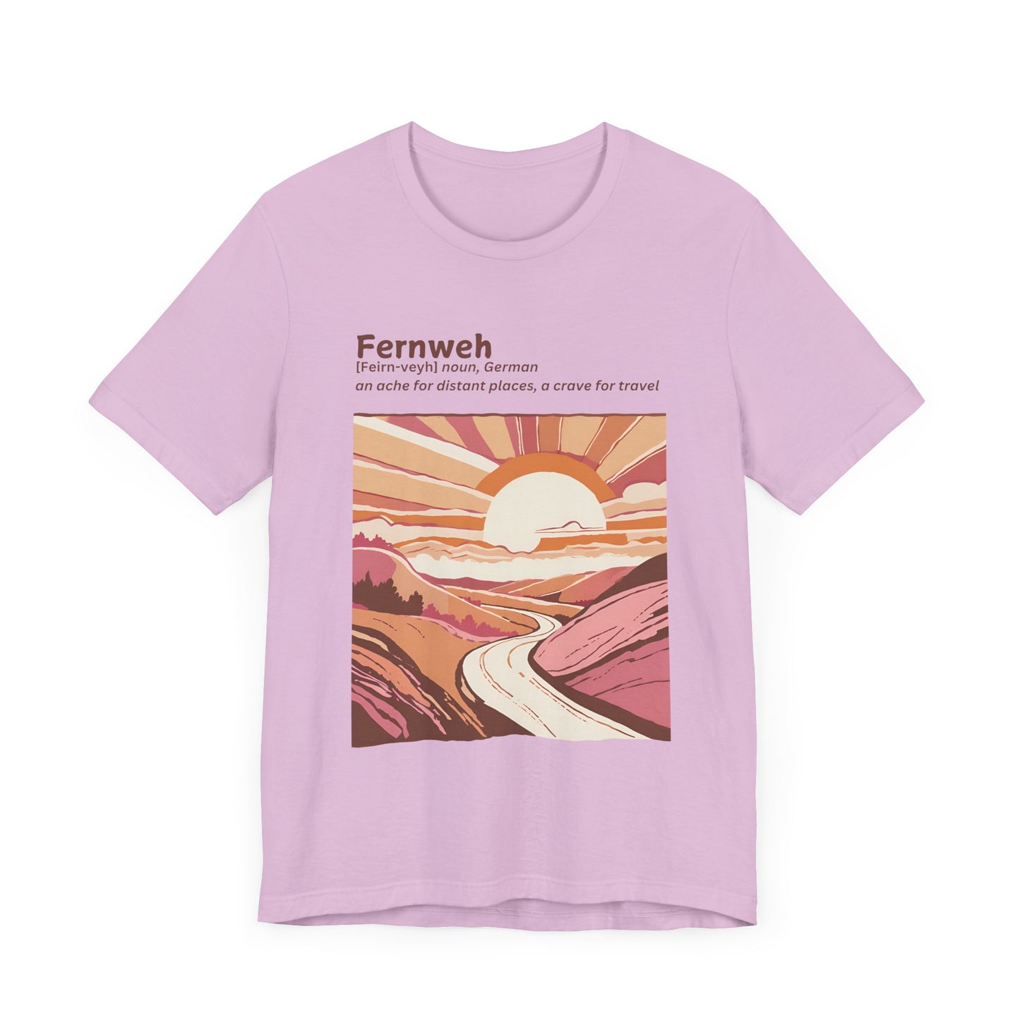 Fernweh - Road Trip Unisex Tee - Daydreaming of Music