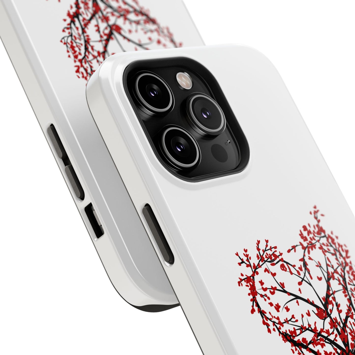 Grow Love Impact-Resistant Phone Case - Heart Tree Design
