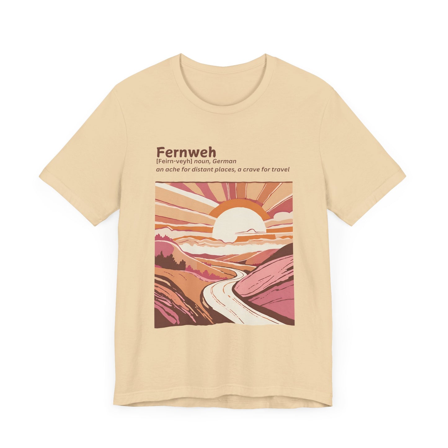 Fernweh - Road Trip Unisex Tee - Daydreaming of Music
