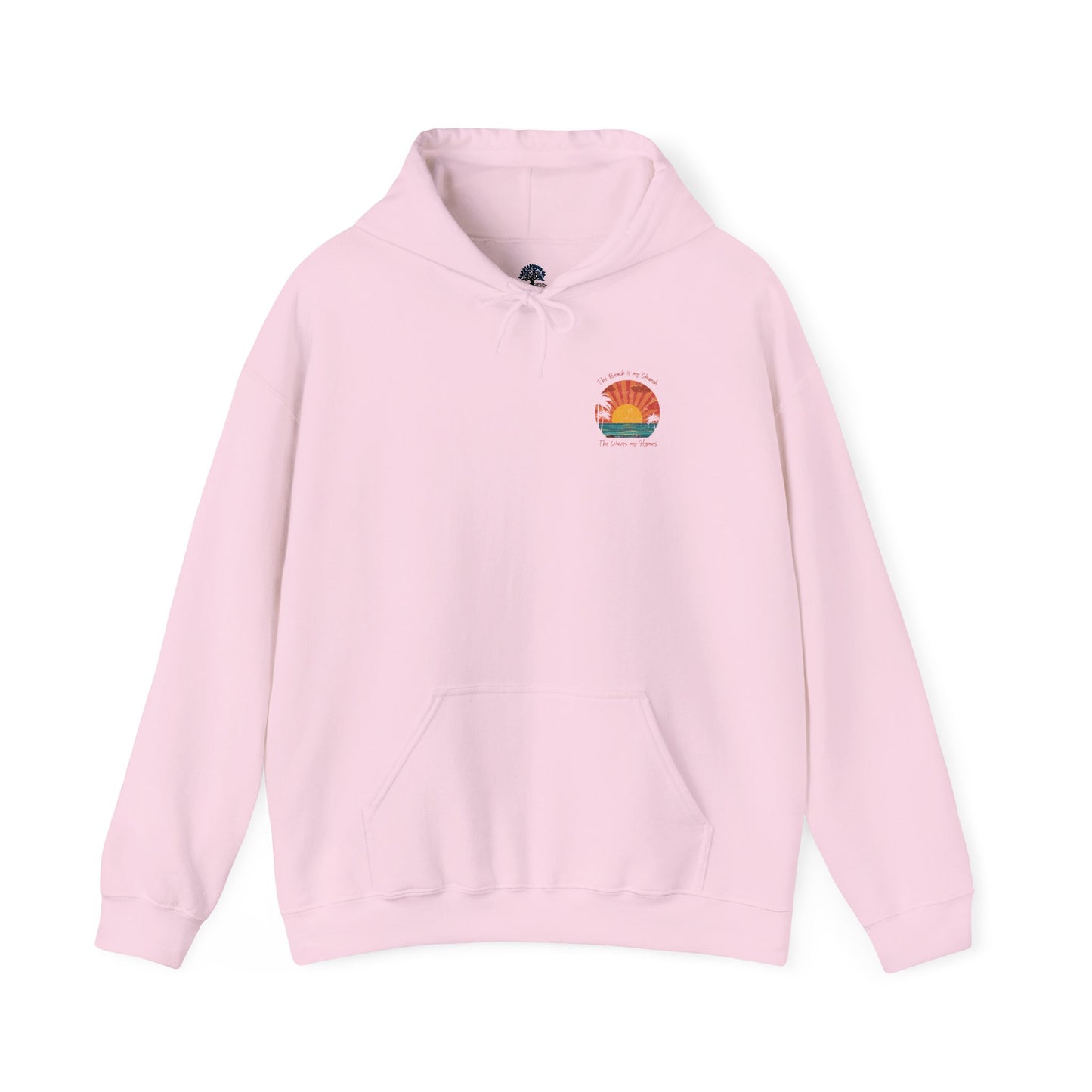 Sunset Vibes Unisex Heavy Blend™ Hooded Sweatshirt - Perfect for Beach Lovers