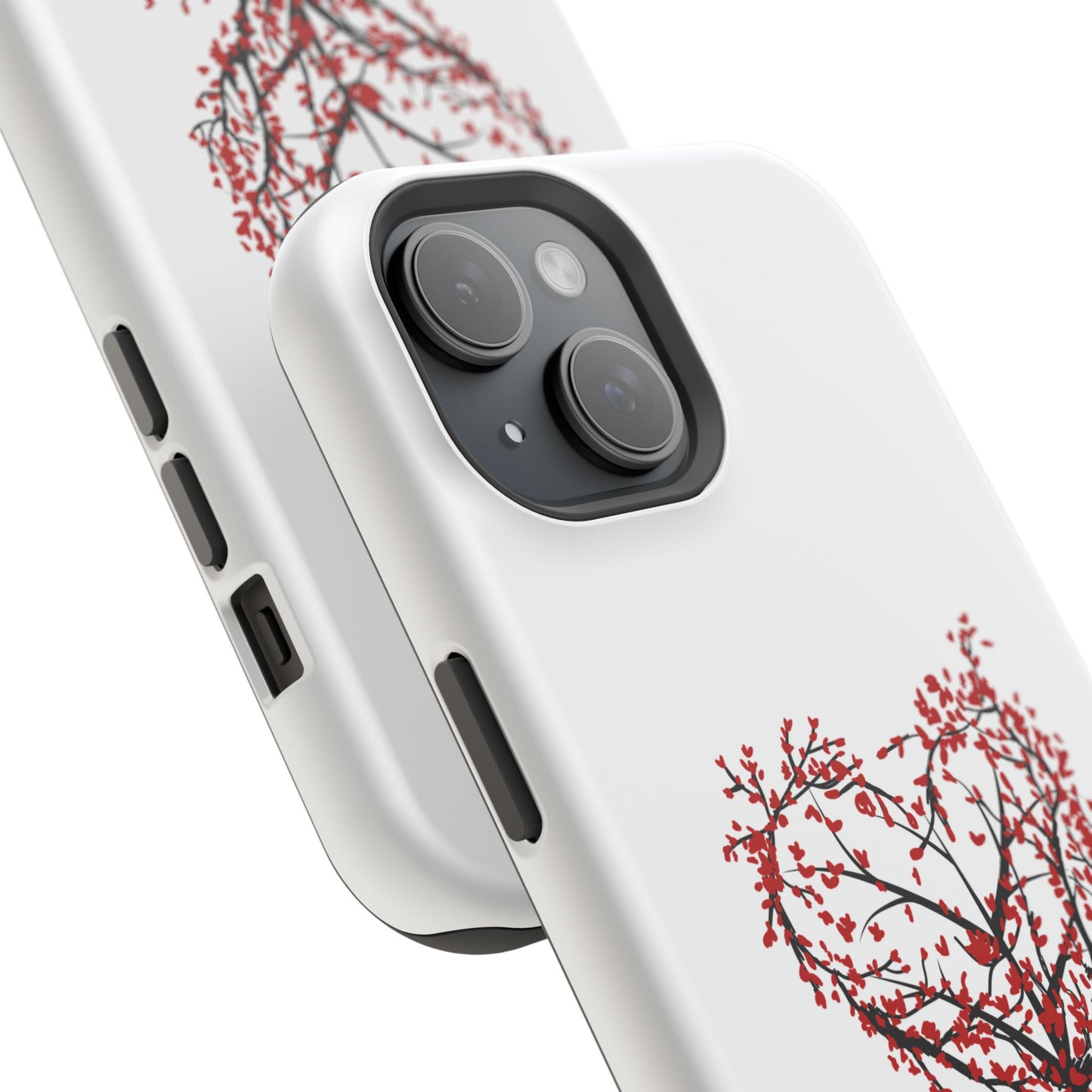 Grow Love Impact-Resistant Phone Case - Heart Tree Design