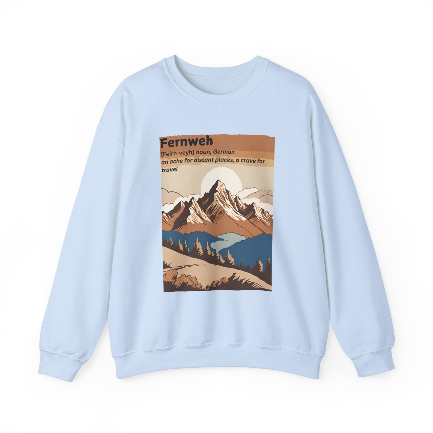 Mountain Views Crewneck Sweatshirt