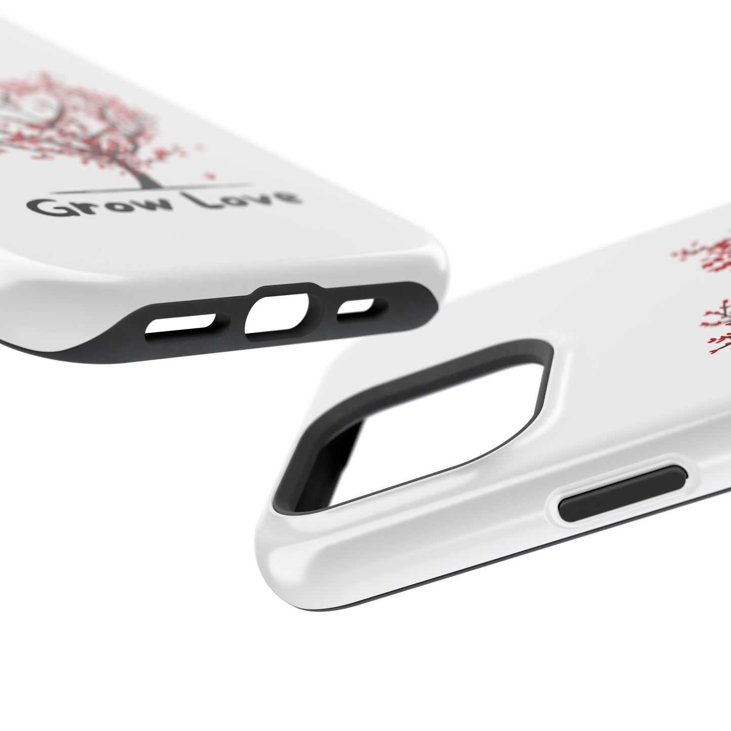 Grow Love Impact-Resistant Phone Case - Heart Tree Design