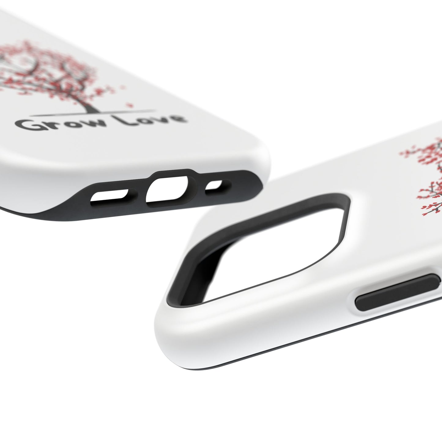 Grow Love Impact-Resistant Phone Case - Heart Tree Design