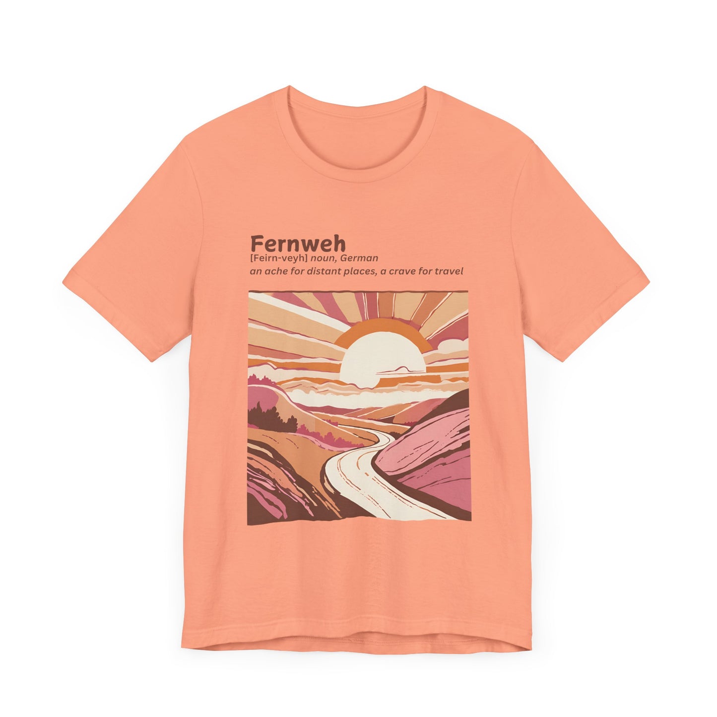 Fernweh - Road Trip Unisex Tee - Daydreaming of Music