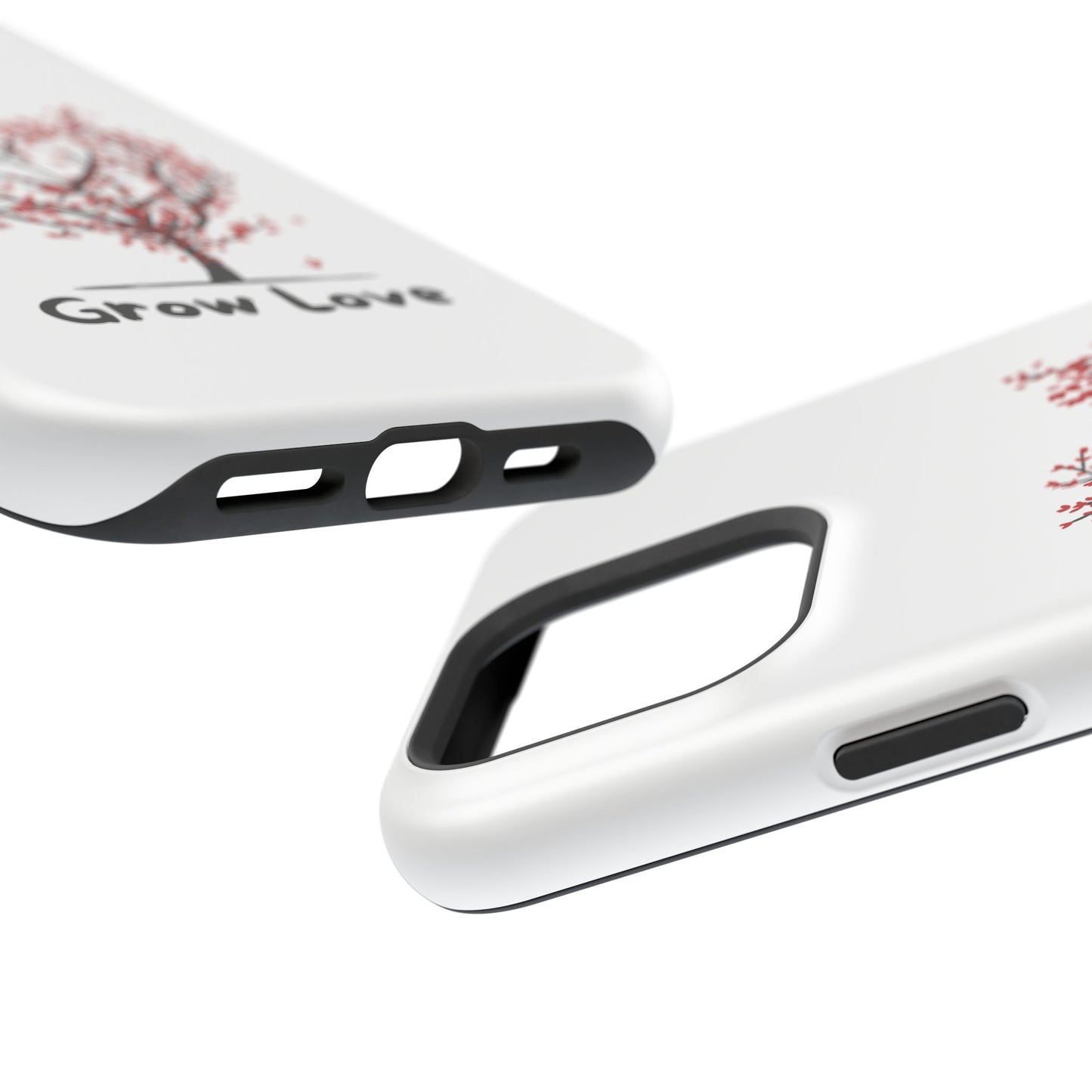 Grow Love Impact-Resistant Phone Case - Heart Tree Design