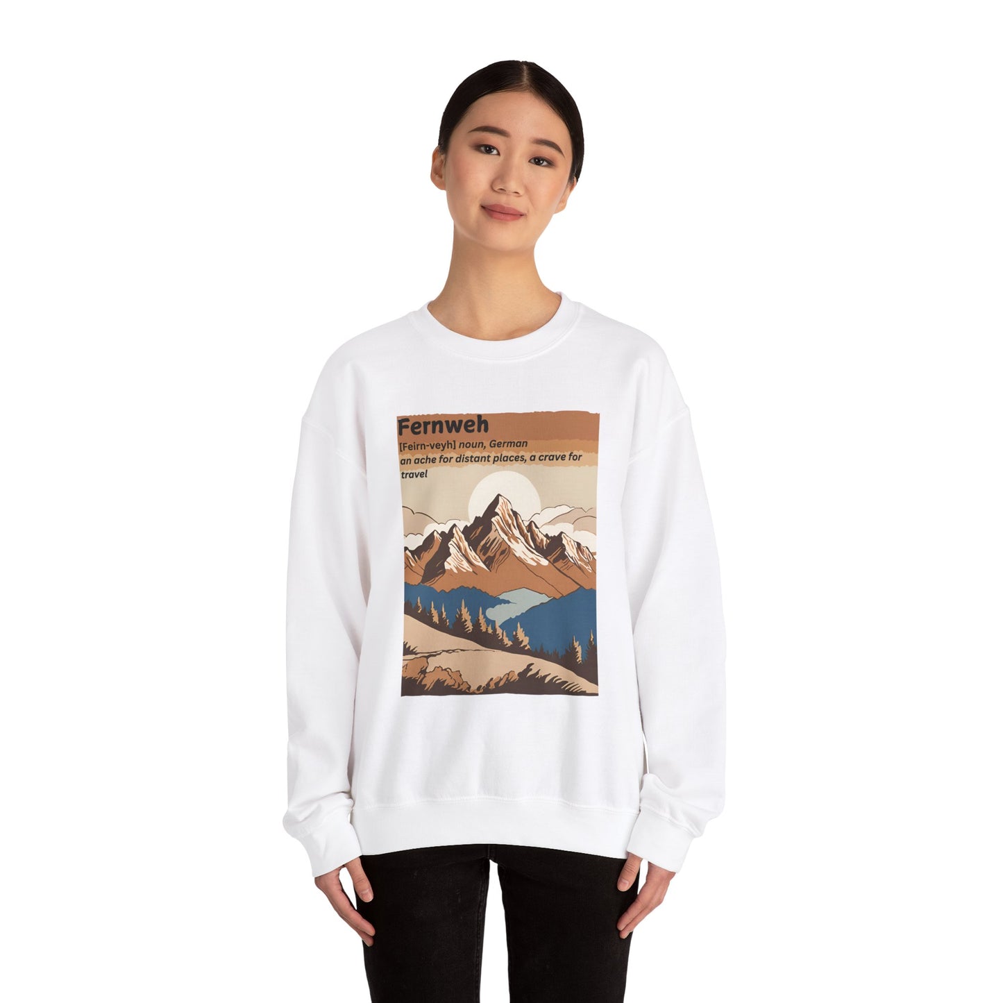 Mountain Views Crewneck Sweatshirt