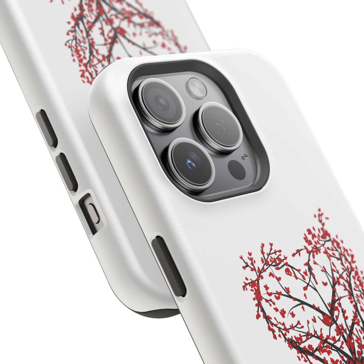Grow Love Impact-Resistant Phone Case - Heart Tree Design