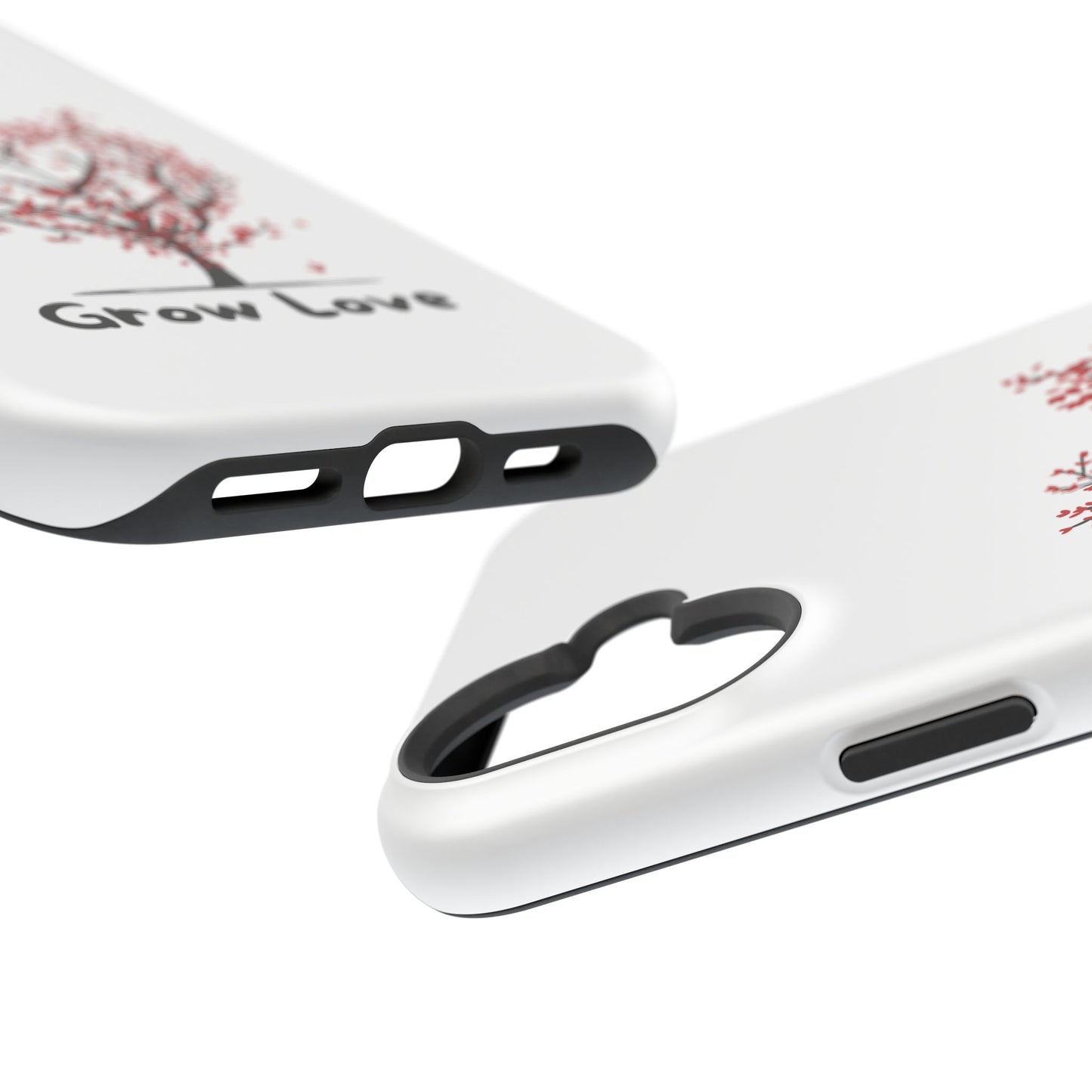 Grow Love Impact-Resistant Phone Case - Heart Tree Design