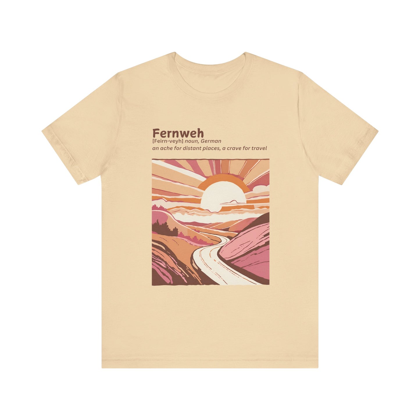 Fernweh - Road Trip Unisex Tee - Daydreaming of Music