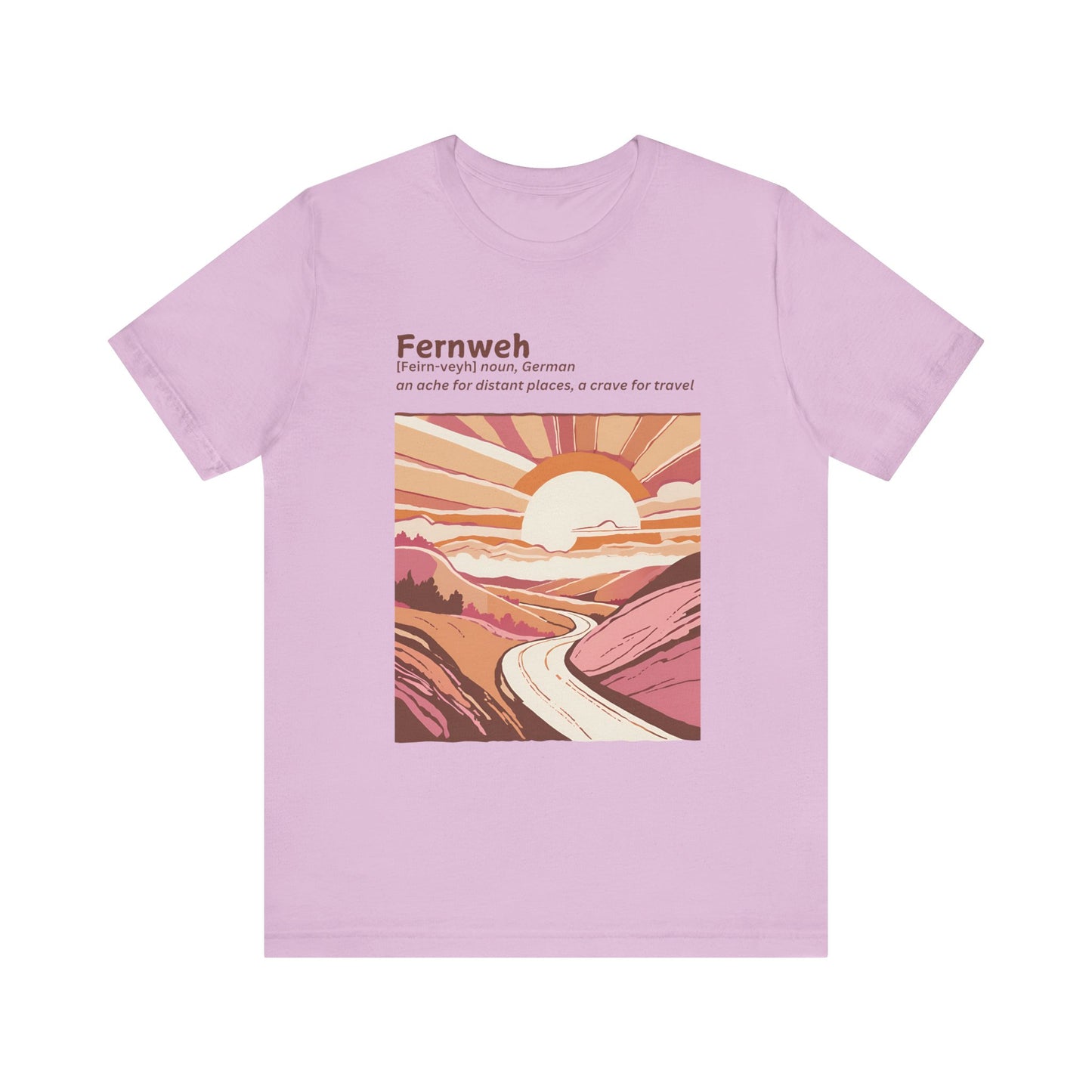 Fernweh - Road Trip Unisex Tee - Daydreaming of Music