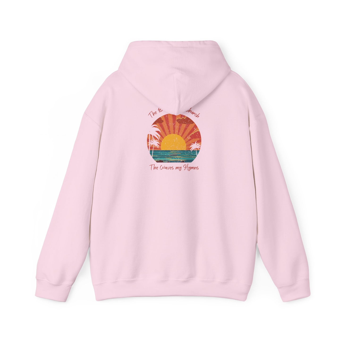 Sunset Vibes Unisex Heavy Blend™ Hooded Sweatshirt - Perfect for Beach Lovers