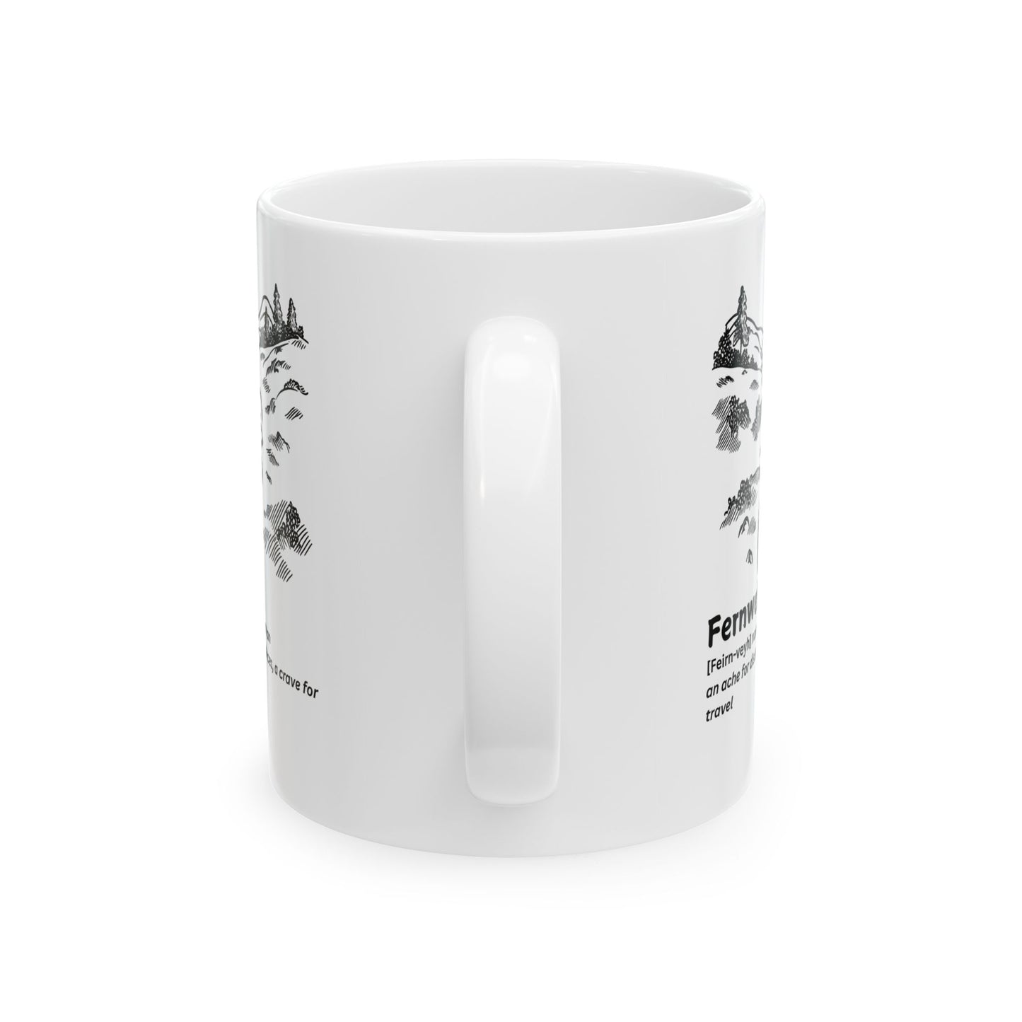 Travel Daydream Ceramic Mug (11oz, 15oz)