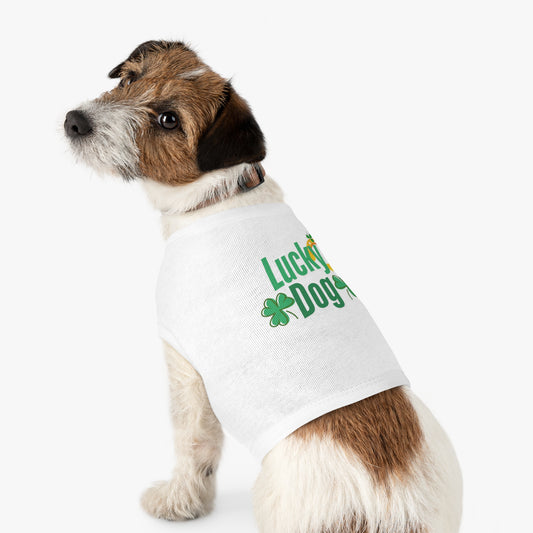 Dog Tank Top - Lucky Dog Shirt for Dogs