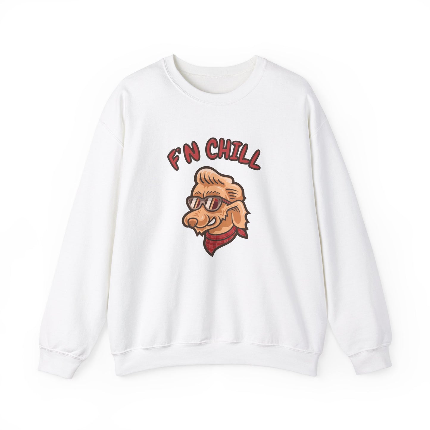 Stay FN Cool Unisex Crewneck Sweatshirt - Comfortable and Fun Style for All Occasions