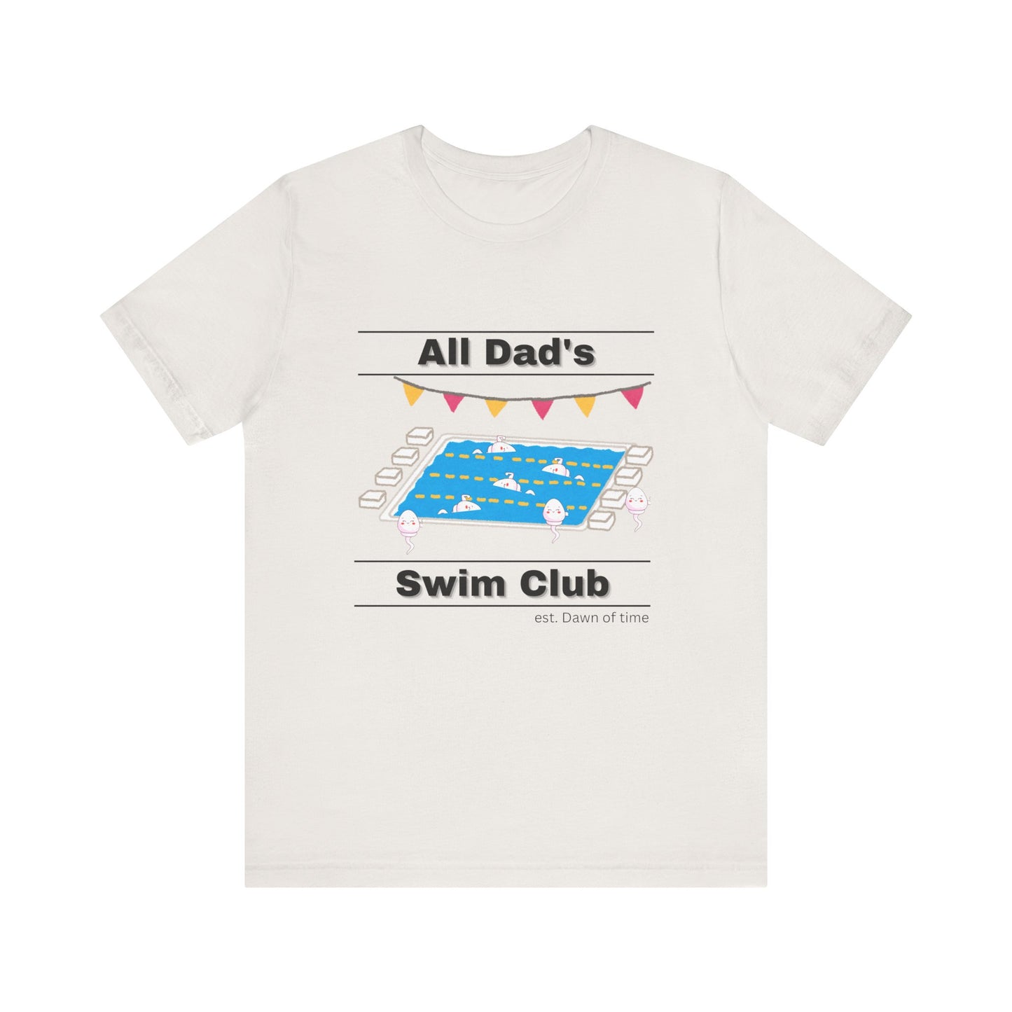 All Dad's Swim Club Unisex Tee - Perfect Father's Day Gift