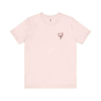 Grow Love T-Shirt | Meaningful Tree Graphic Tee for Gifting