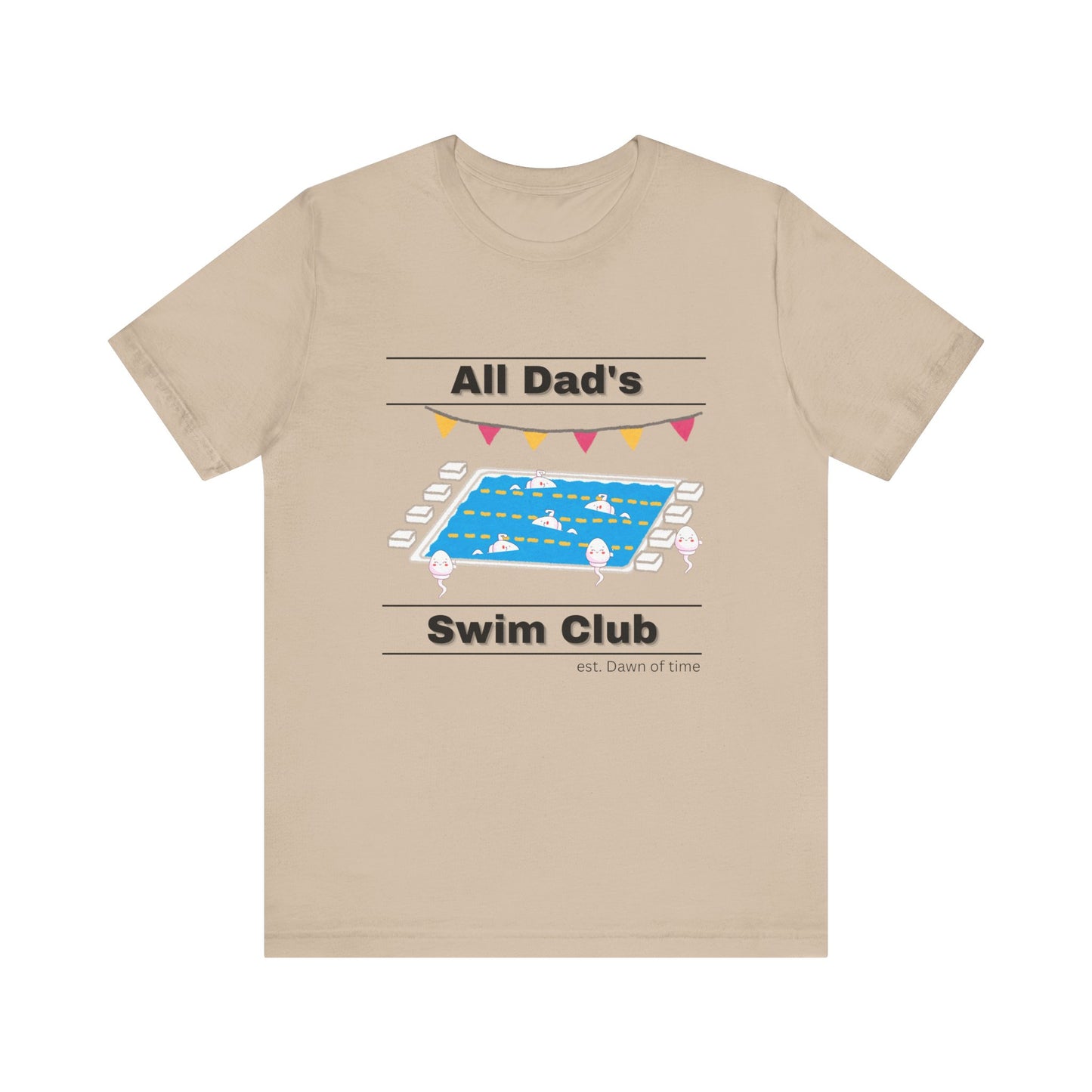 All Dad's Swim Club Unisex Tee - Perfect Father's Day Gift