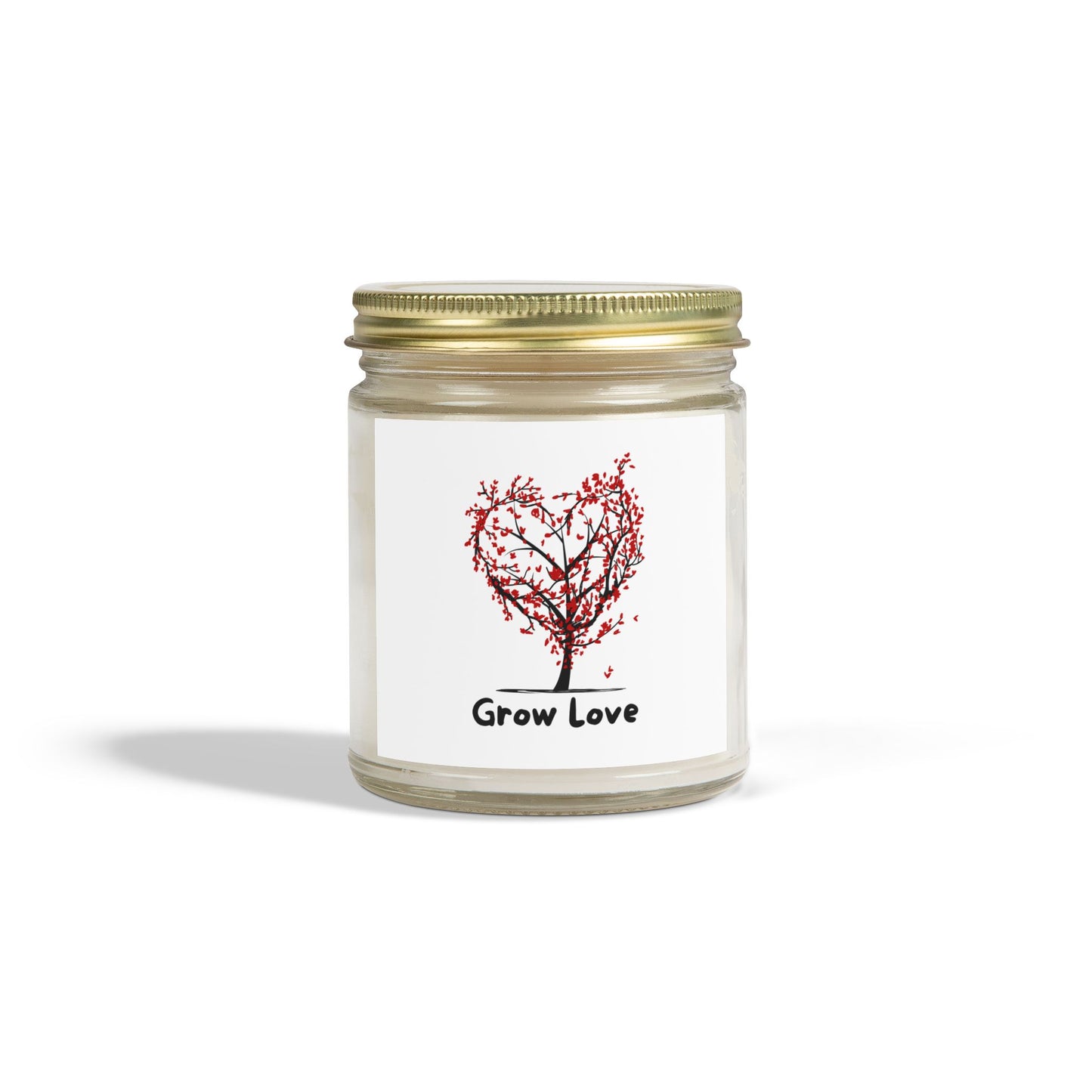 Grow Love Scented Candles - Coconut Apricot Wax (4oz, 9oz)