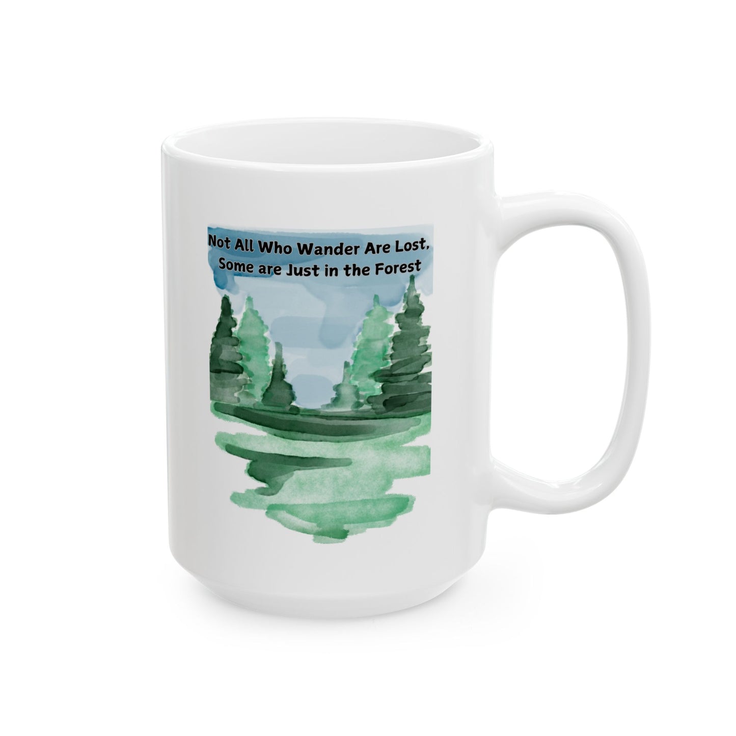 Mug - Not all who wander are lost - Inspirational Quote Gift