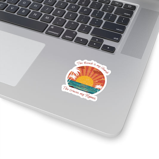 Beach Hymns Kiss-Cut Stickers