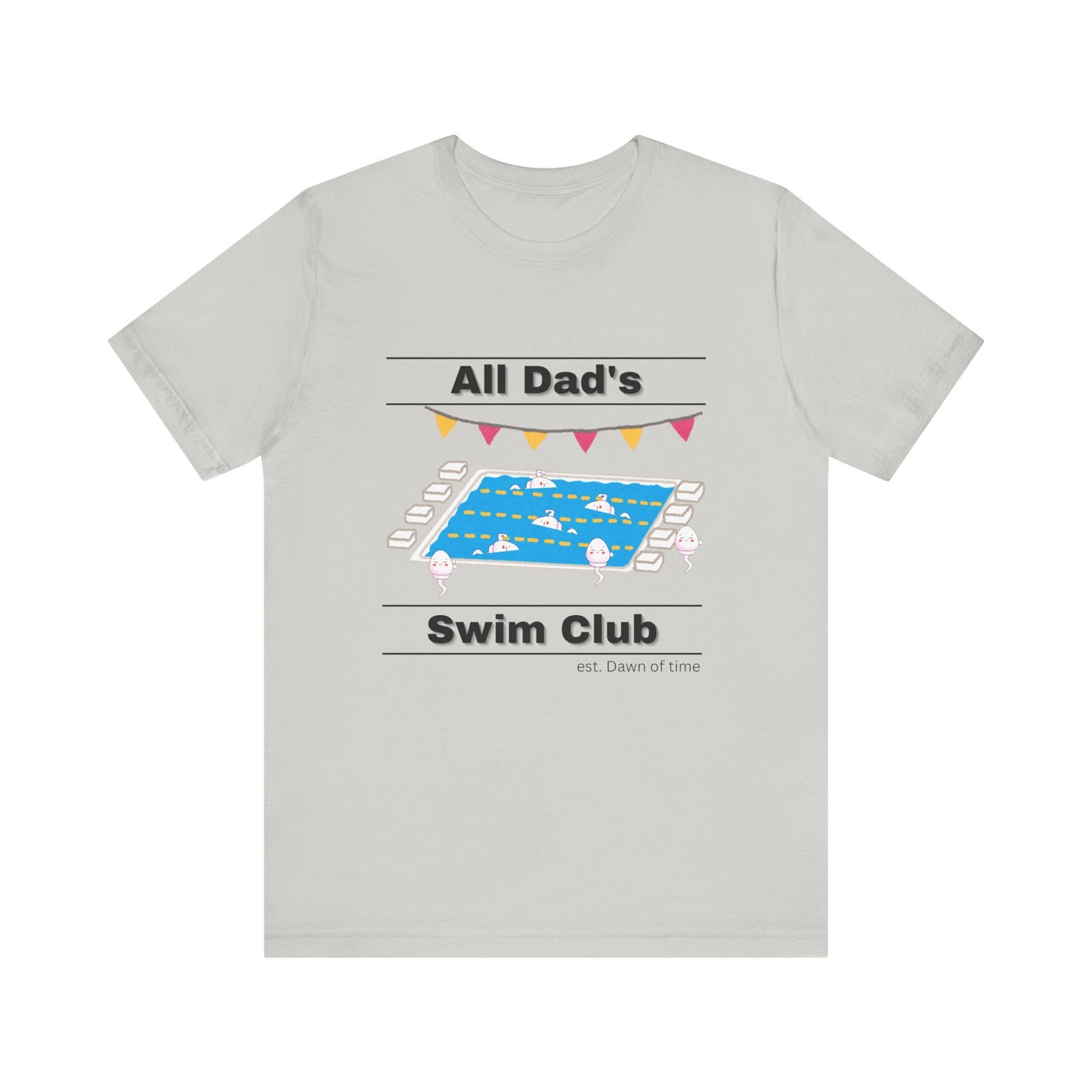 All Dad's Swim Club Unisex Tee - Perfect Father's Day Gift