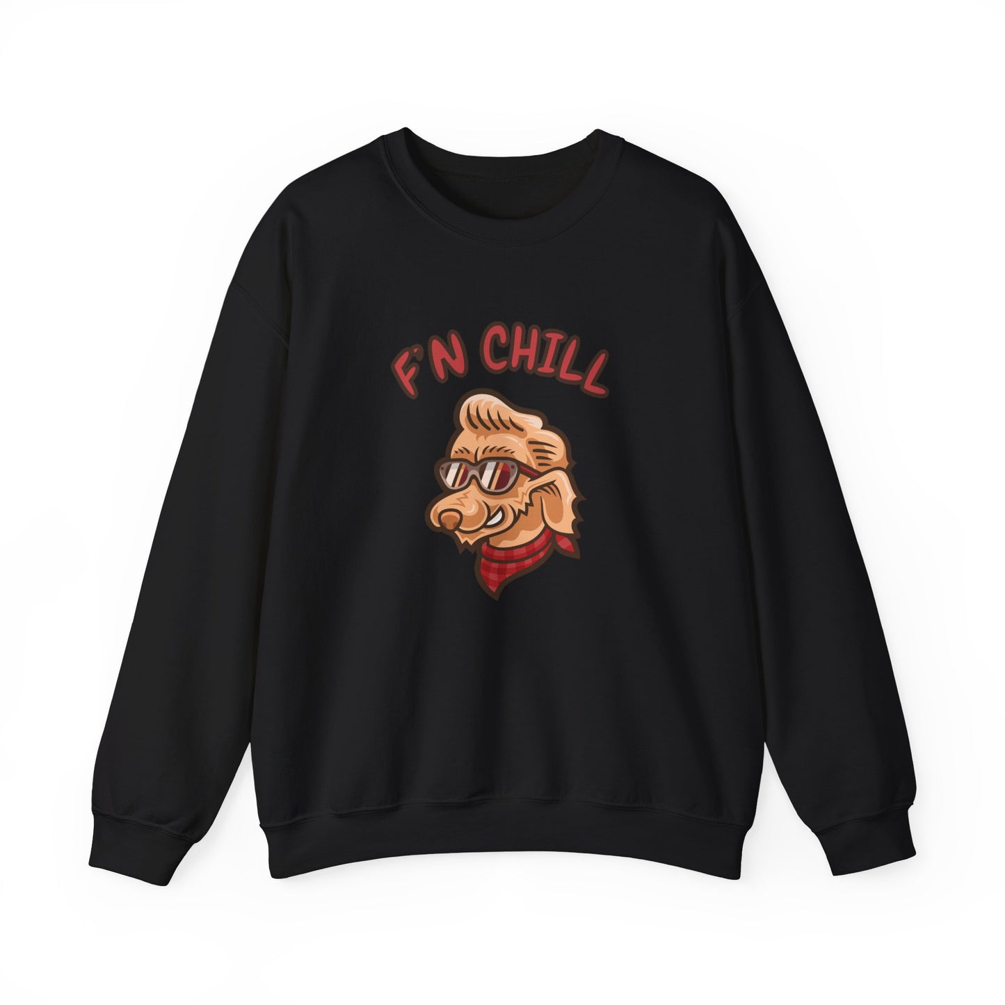 Stay FN Cool Unisex Crewneck Sweatshirt - Comfortable and Fun Style for All Occasions