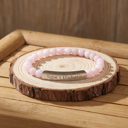 Type 1 Diabetes Medical Alert Bracelet - Instant emergency identification when you can’t speak for yourself