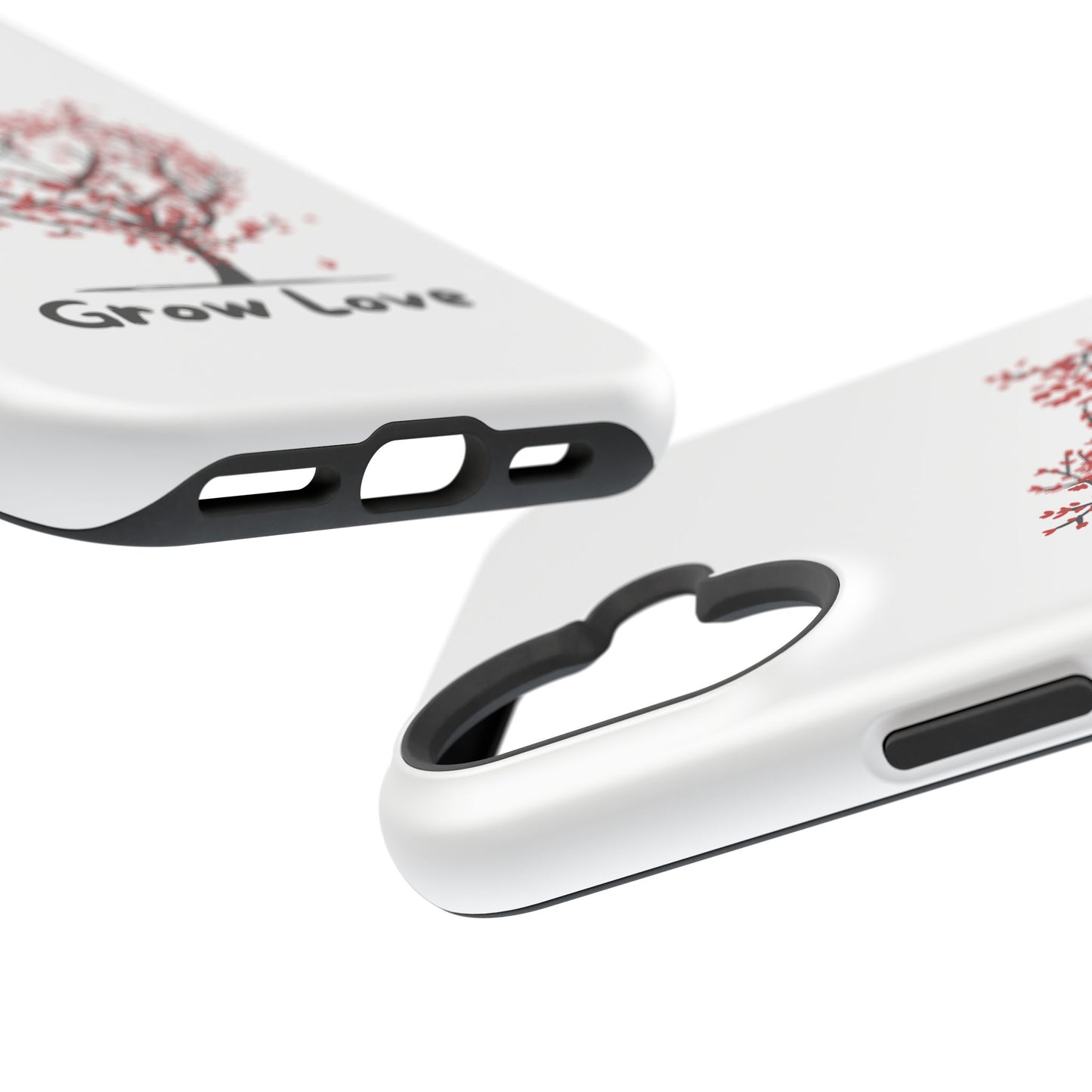 Grow Love Impact-Resistant Phone Case - Heart Tree Design