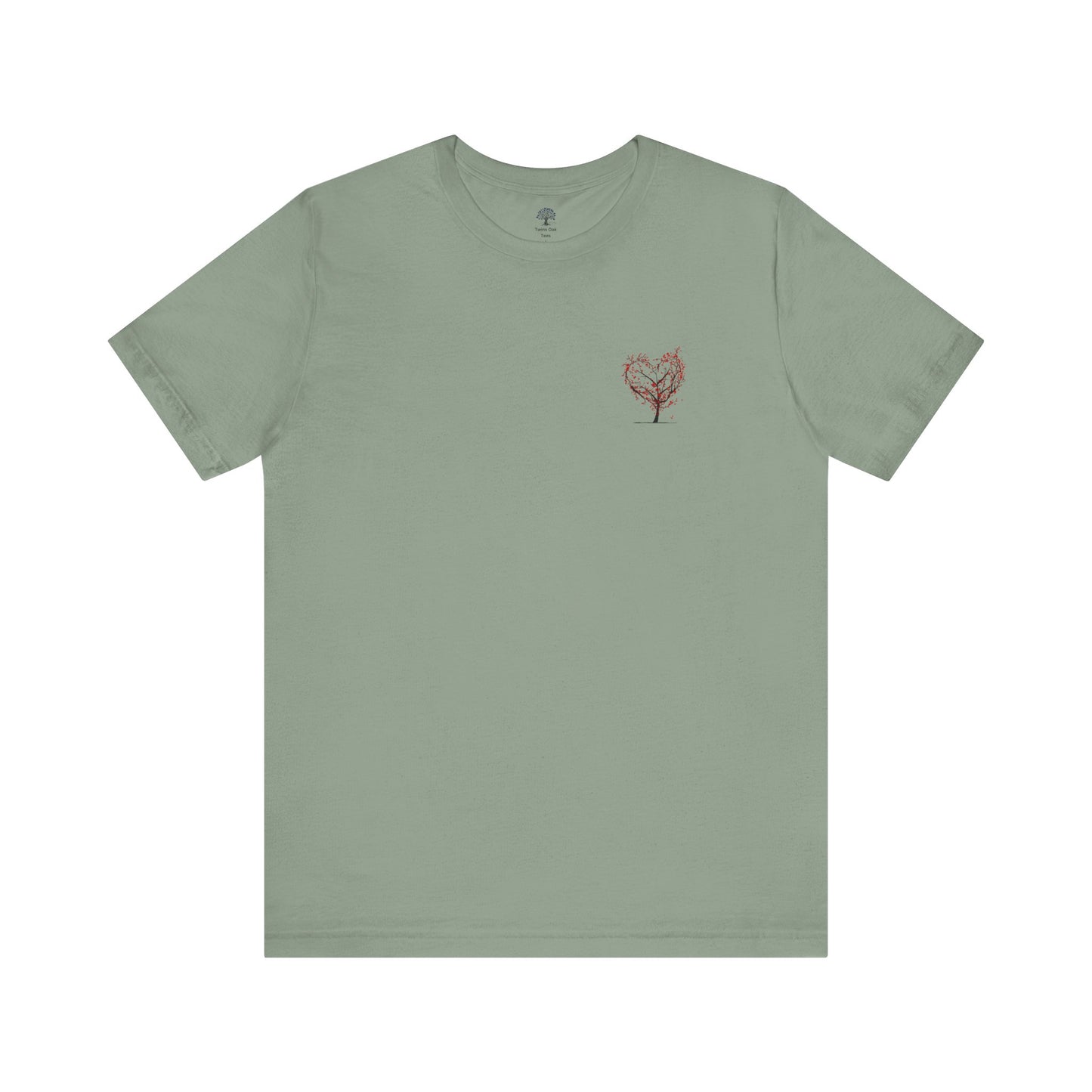 Grow Love T-Shirt | Meaningful Tree Graphic Tee for Gifting
