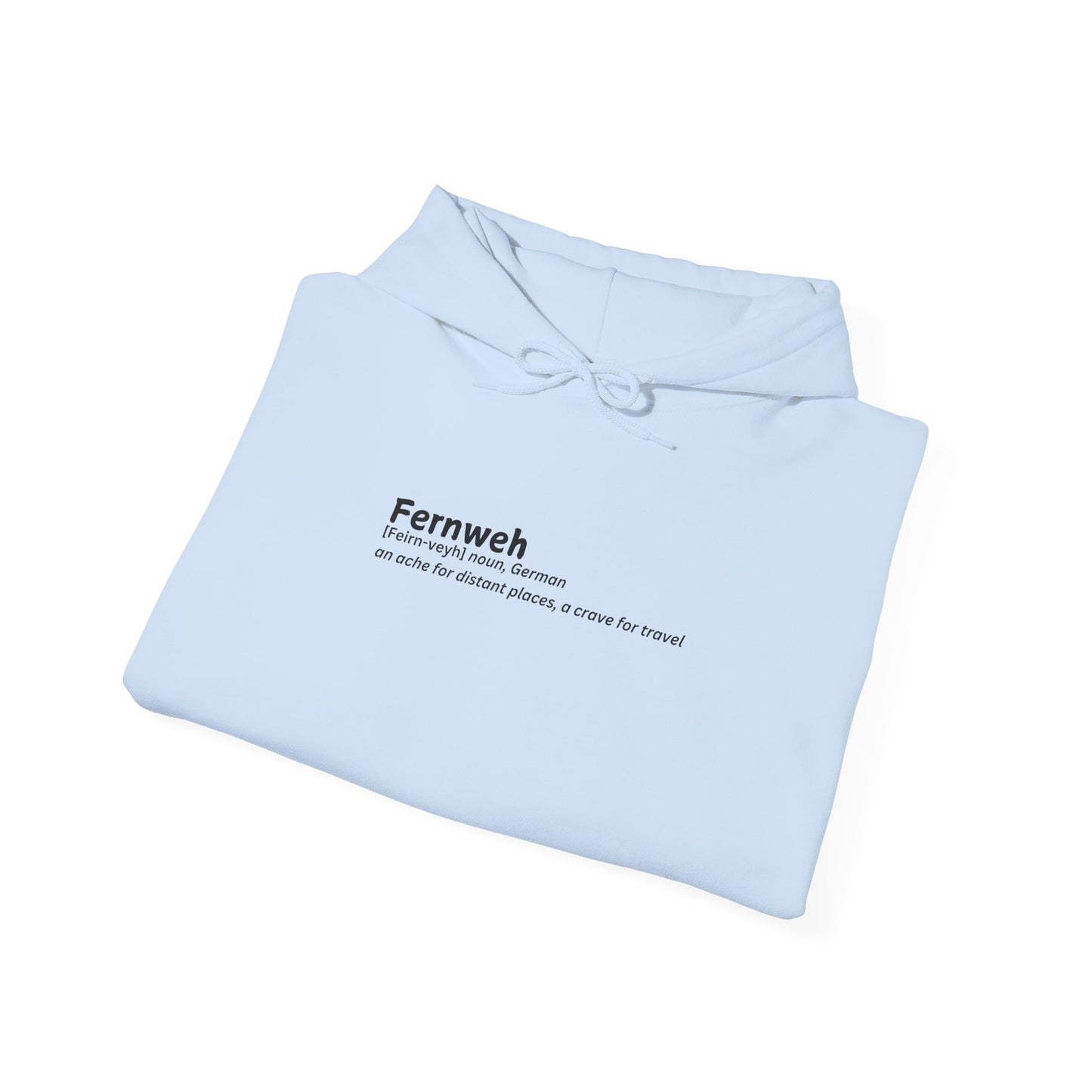 Fernweh Adventure Hoodie - Unisex Heavy Blend™ Sweatshirt for Travel Lovers