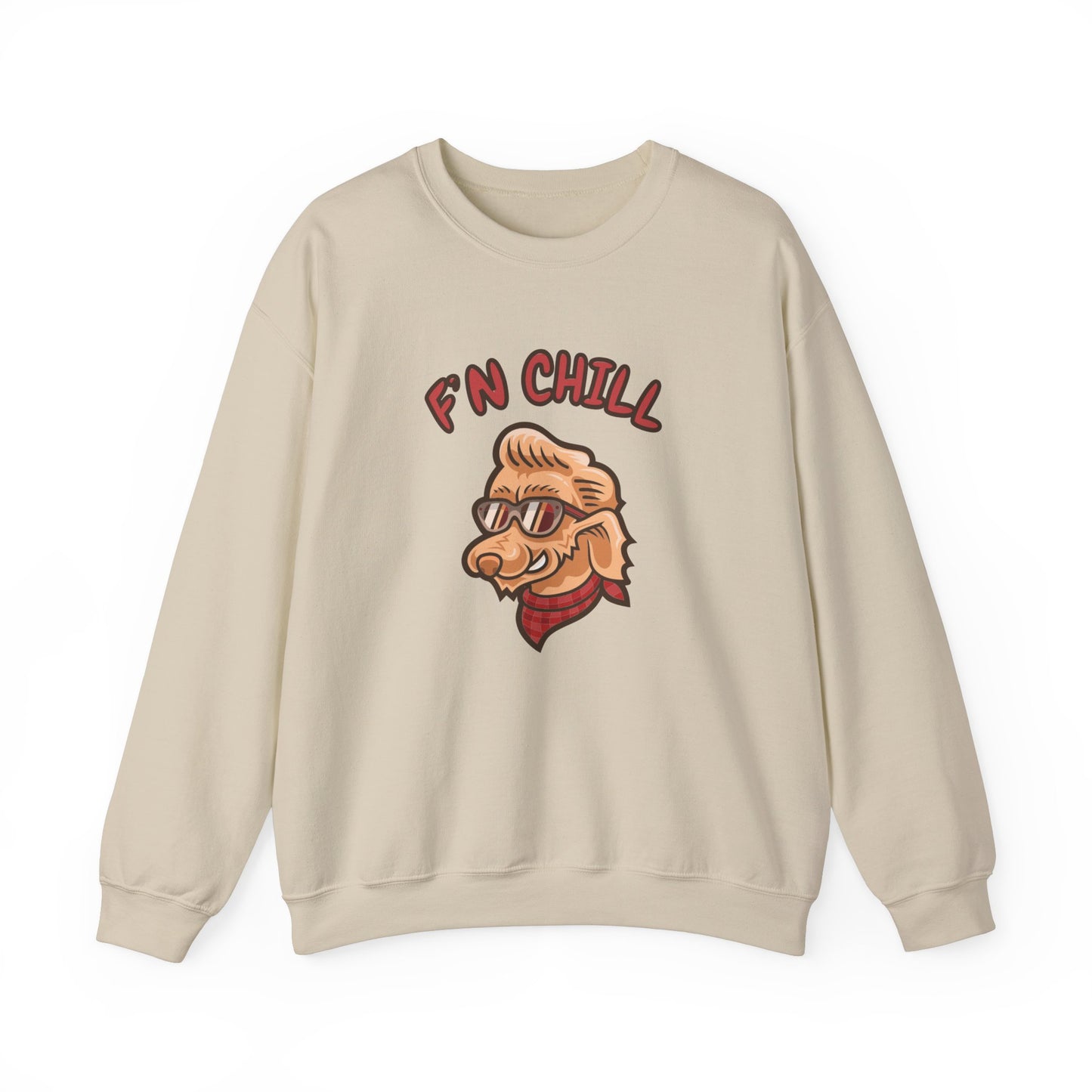 Stay FN Cool Unisex Crewneck Sweatshirt - Comfortable and Fun Style for All Occasions