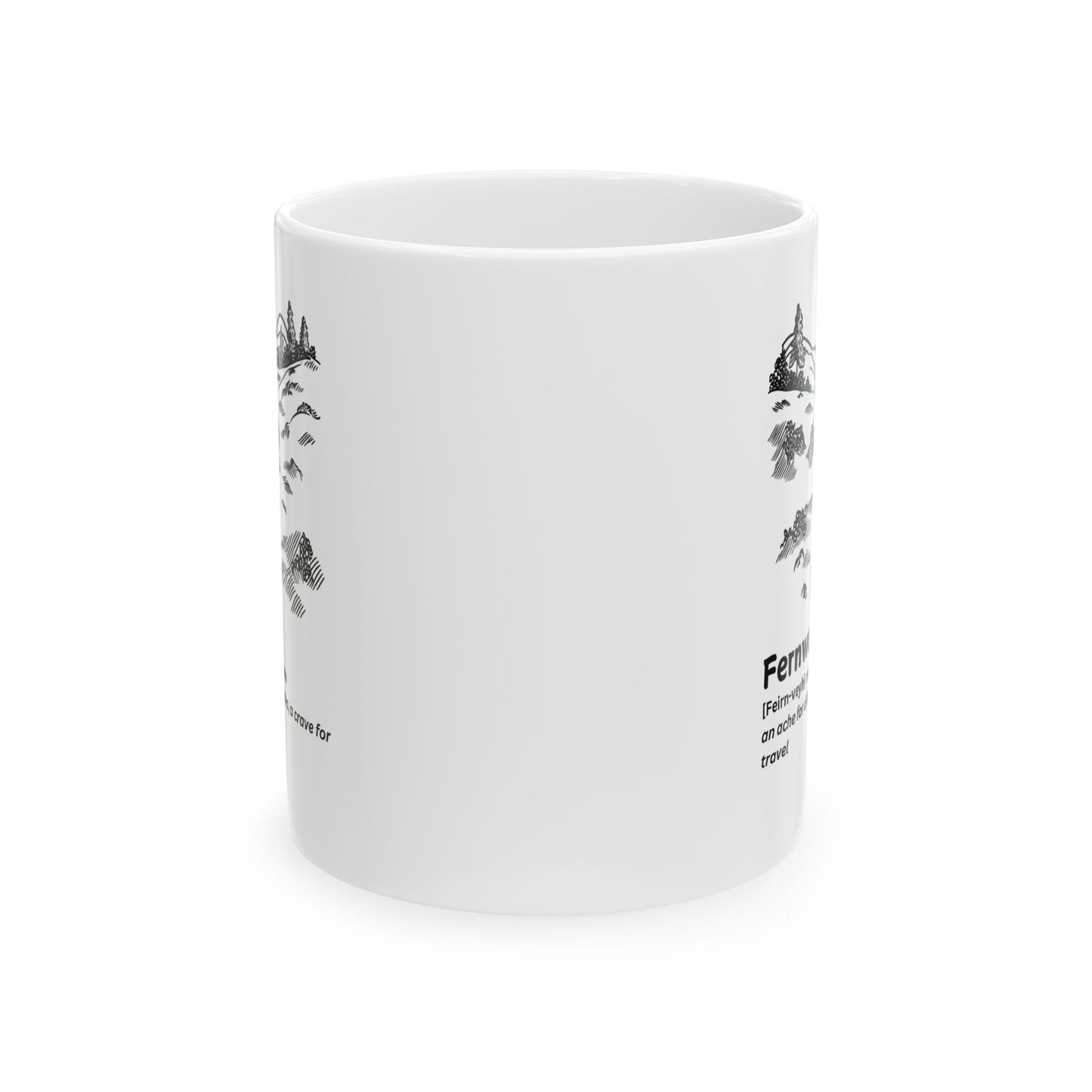 Travel Daydream Ceramic Mug (11oz, 15oz)