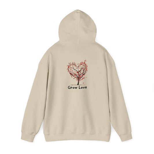 Hooded Sweatshirt - Grow Love Design