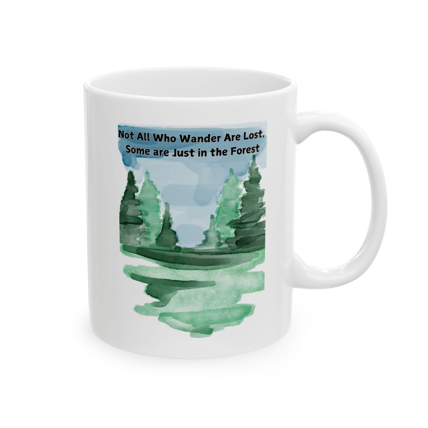 Mug - Not all who wander are lost - Inspirational Quote Gift