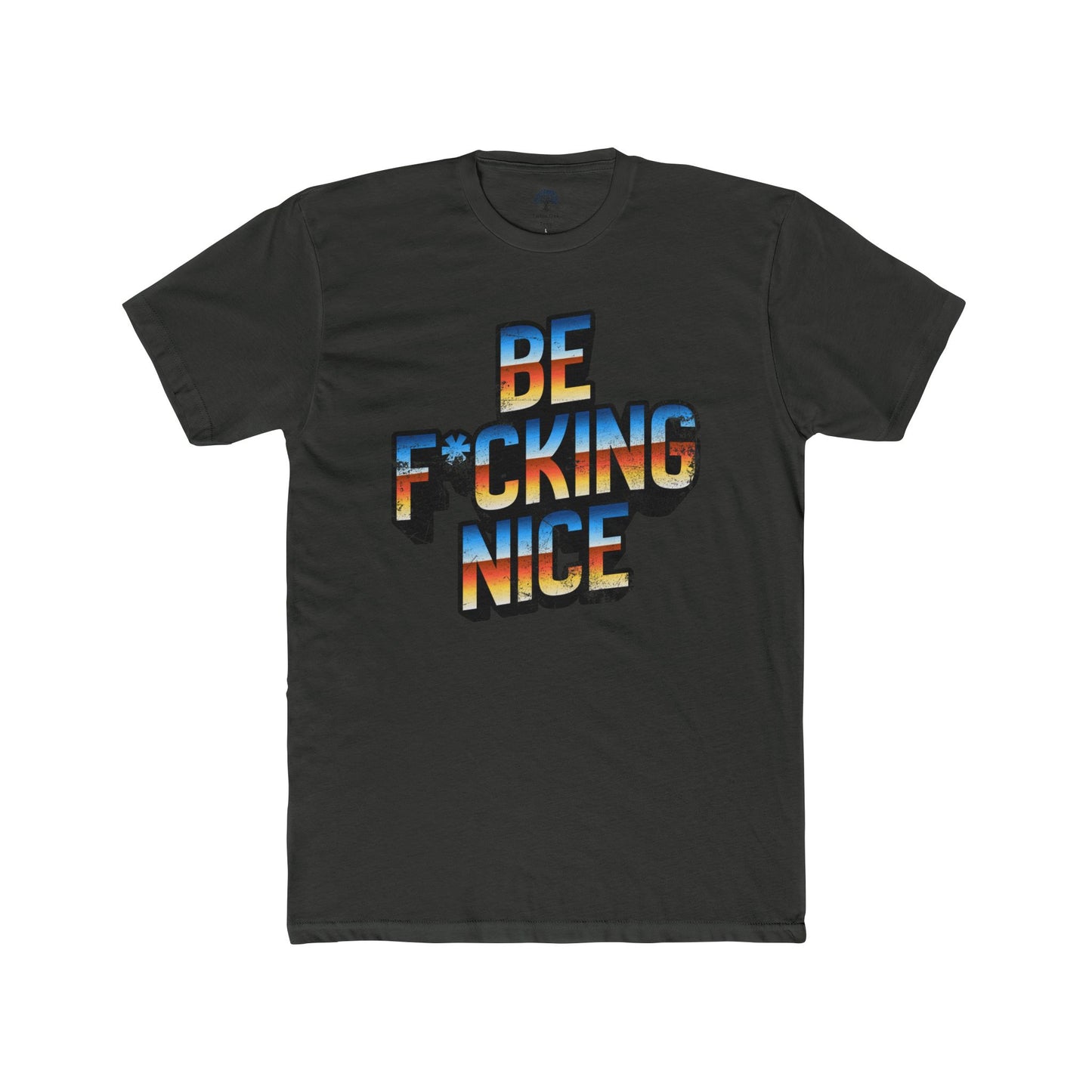 Be F*cking Nice Tee | Retro Sunset Graphic T-Shirt
