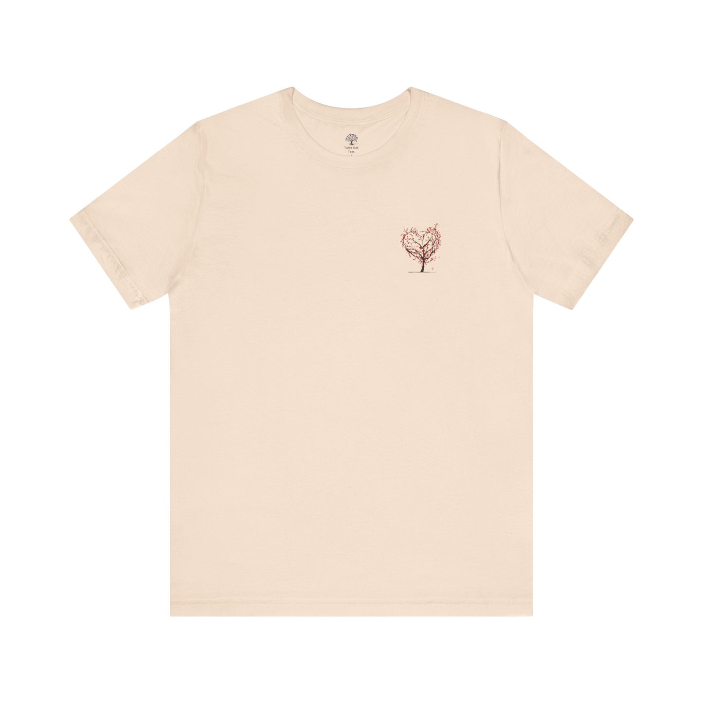 Grow Love T-Shirt | Meaningful Tree Graphic Tee for Gifting