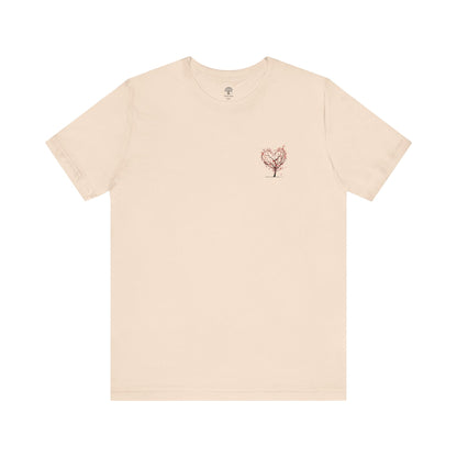 Grow Love T-Shirt | Meaningful Tree Graphic Tee for Gifting