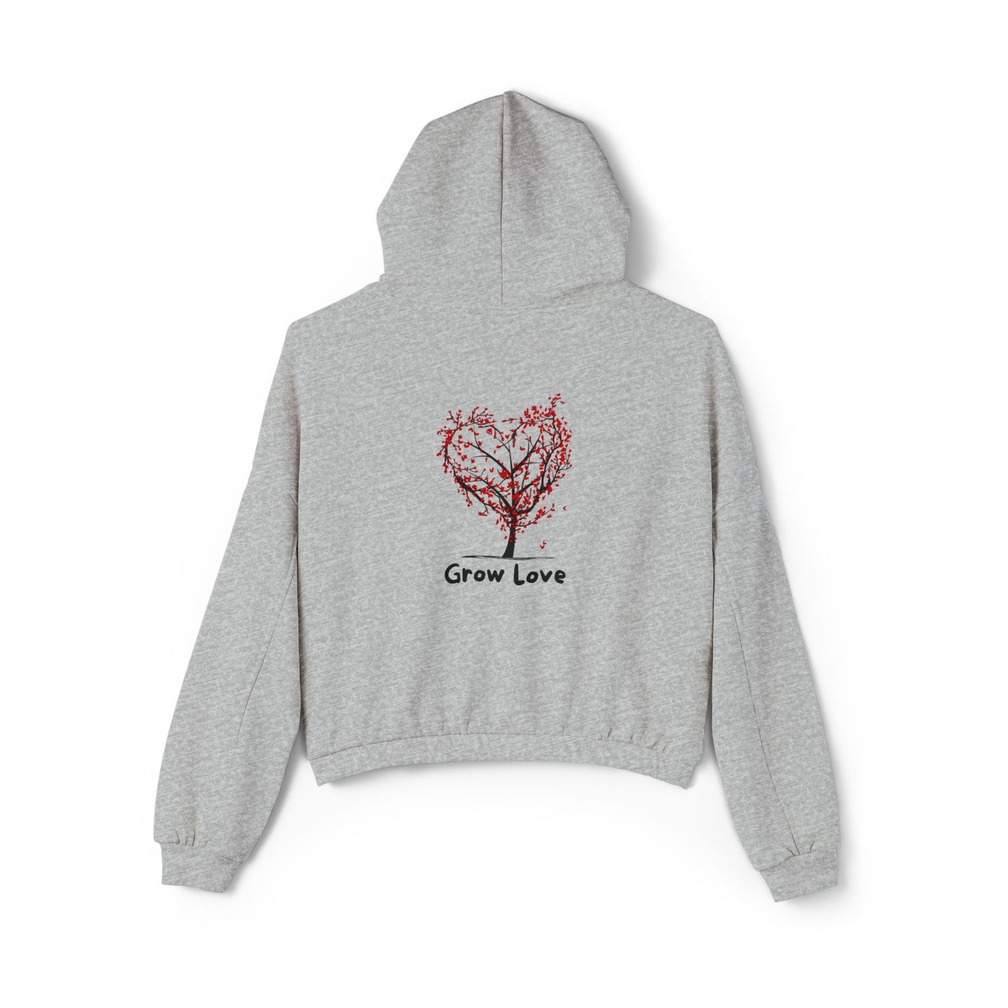 Hoodie - Grow Love Women's Cinched Bottom Hoodie