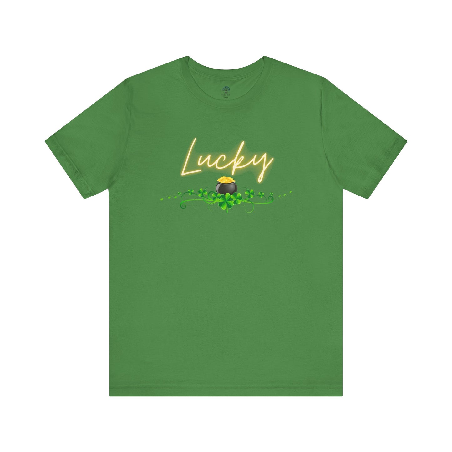 Lucky Clover Unisex Jersey Tee - St. Patrick's Day Inspired Top