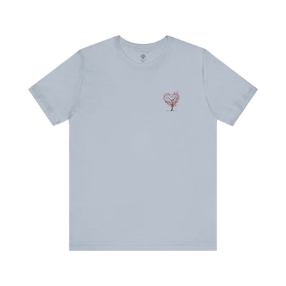 Grow Love T-Shirt | Meaningful Tree Graphic Tee for Gifting